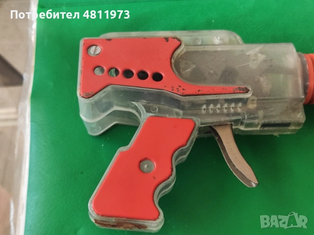 Стара играчка пистолет space age, снимка 8 - Колекции - 54407746