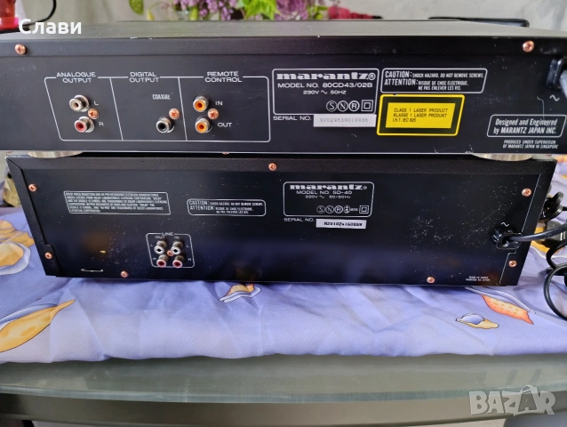 Дек Marantz SD-40 и CD- 43, снимка 13 - Декове - 54476595