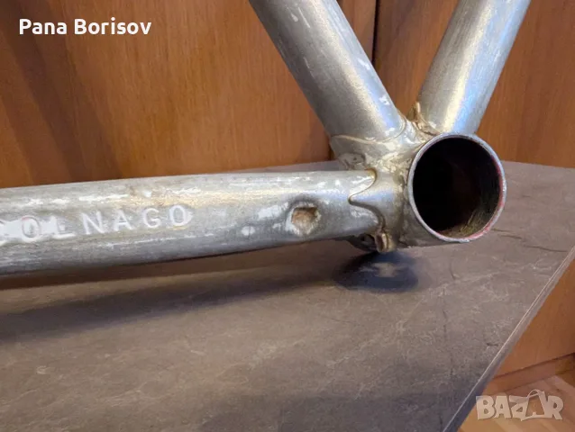 Ретро Шосеен Фреймсет Colnago Super Profil, снимка 15 - Части за велосипеди - 55538695