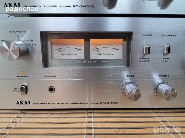 Akai AM-2450 / AT-2450L, снимка 2 - Ресийвъри, усилватели, смесителни пултове - 54701184