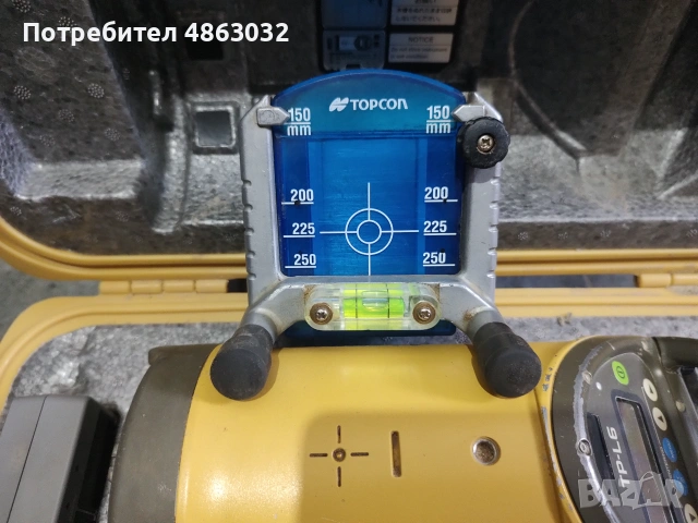 Тръбен лазер TOPCON TP-L6, снимка 3 - Измервателни инструменти - 55013858
