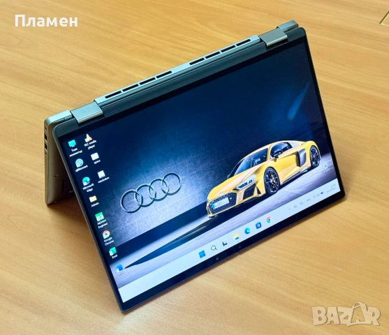 CORE i7-1365U/16GB DDR5/256GB SSD/Dell Latitude 7440 2 in 1 LAPTOP - TABLET /FHD+ TouchScreen, снимка 4 - Лаптопи за работа - 54620188