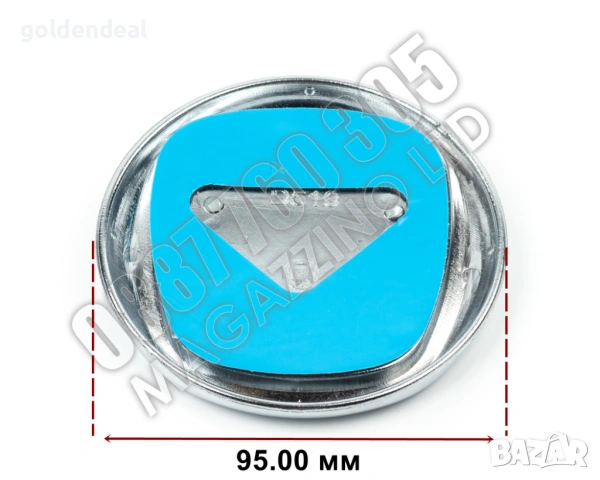 Емблема за Фиат 500 95 мм. Абарт Fiat Abarth и други модели, снимка 2 - Аксесоари и консумативи - 54476124