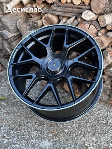 AMG Джанти за Мерцедес Mercedes 18 “ цола 5х112 чисто нови 4x8.5j 4 matic E ML GLK, снимка 6 - Гуми и джанти - 54866233