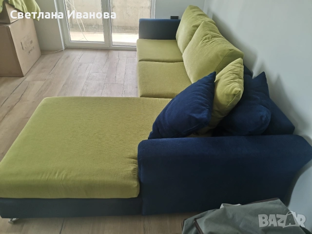 Диван и лежанка, снимка 8 - Дивани и мека мебел - 54948798