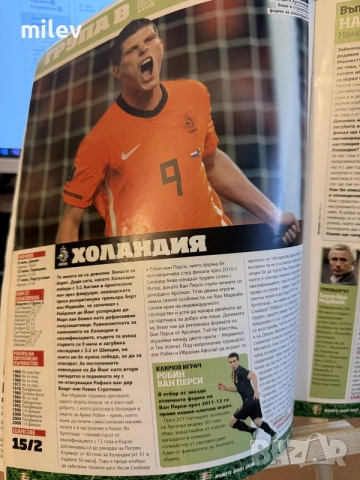 Списание Four Four Two специално издание за Евро 2012, футбол, football, снимка 4 - Колекции - 55418252