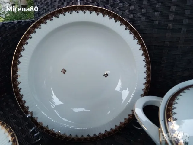 Български сервиз за хранене - 18 части, снимка 8 - Сервизи - 55546738
