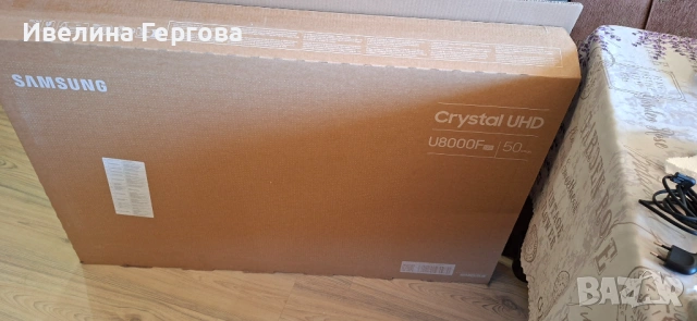 Телевизор SAMSUNG Crystal UHD, снимка 10 - Телевизори - 54407509