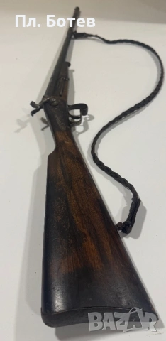 Стара едноцевна щифтова пушка, снимка 8 - Антикварни и старинни предмети - 53952743