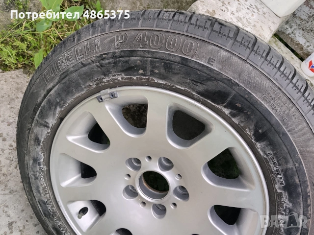 Алуминиева джанта + гума за BMW, снимка 12 - Аксесоари и консумативи - 55094870
