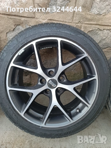 Алуминиеви джанти 18 5х115 Опел BBS с летни гуми 235/45/18, снимка 5 - Гуми и джанти - 54180783