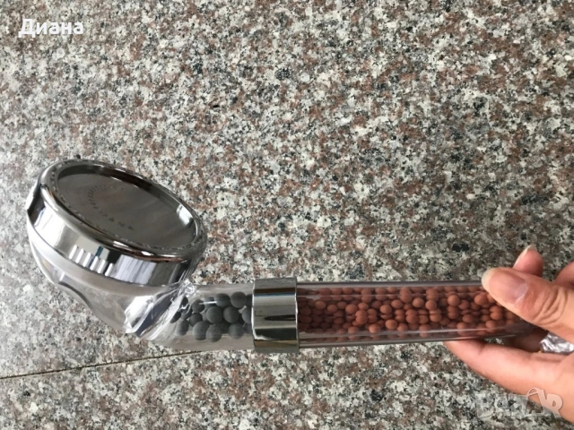 СПА душ слушалка с германий и турмалин, снимка 2 - Други - 54254913