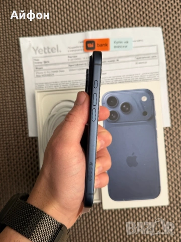НОВ! *ЛИЗИНГ* iPhone 17 Pro 256Gb Deep Blue 36М ГАРАНЦИЯ, снимка 7 - Apple iPhone - 54954822