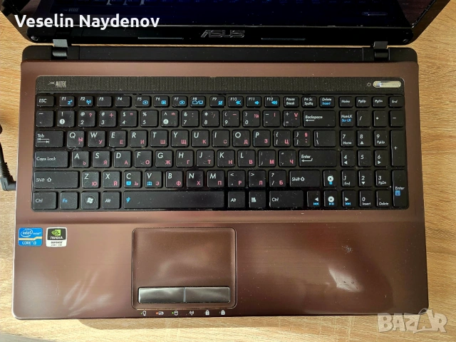 ASUS K53S | i3 процесор | 6GB RAM | NVIDIA 2GB Видео | 640GB HDD | Лицензиран Windows, снимка 2 - Лаптопи за дома - 54475707