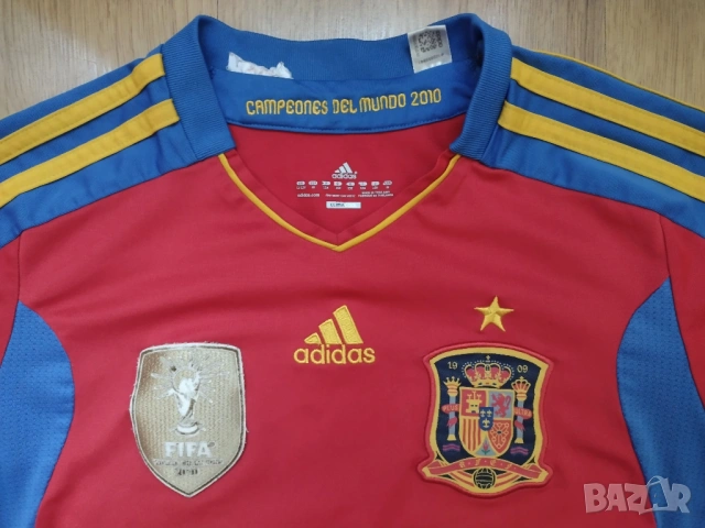 Spain / Adidas - детска футболна тениска на Испания, снимка 3 - Детски тениски и потници - 54946372