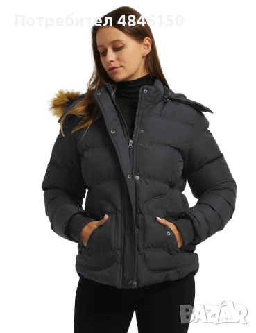 Ветроустойчиво Пухено Водоустойчиво, снимка 2 - Якета - 54765805