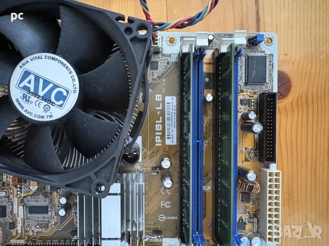 Дъно процесор рам Intel 3.16 GHz s.775, снимка 4 - Дънни платки - 55602563