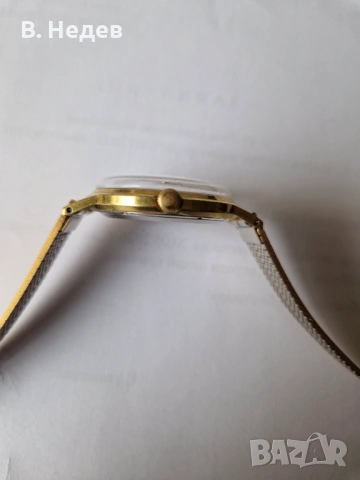 POLJOT /de luxe/, 29 jewels, automatic, 2416, Au 20, USSR, TOP!, снимка 5 - Мъжки - 54882844
