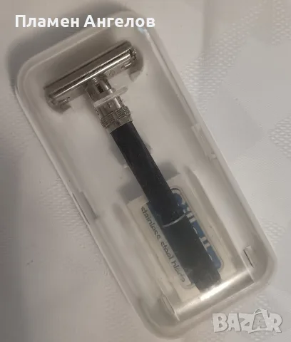 Ретро Самобръсначка Gillette Super Adjuatable "Black Beautu" 1975+5ножчета