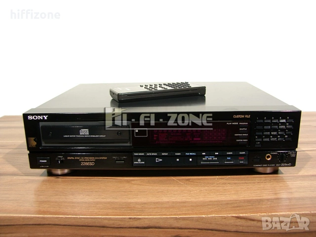 CD плеър  Sony cdp-228 esd , снимка 2 - Ресийвъри, усилватели, смесителни пултове - 54215160