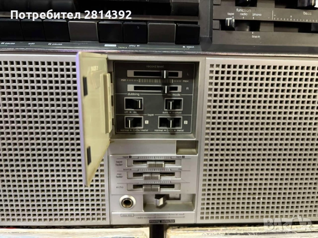 Касетофони SHARP GF-9494 GF-666 GF-7474, снимка 3 - Радиокасетофони, транзистори - 54129629