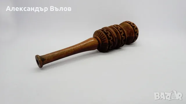 Старо Цигаре Българско Дървено Ръчноправено, снимка 5 - Колекции - 55309894