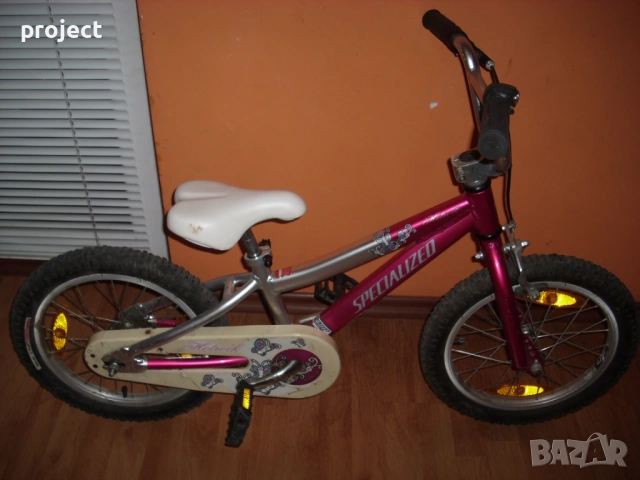 SPECIALIZED 16" USA АЛУМИНИЕВ детски велосипед,колело +спомагателни.Идеален., снимка 5 - Детски велосипеди, триколки и коли - 54664126