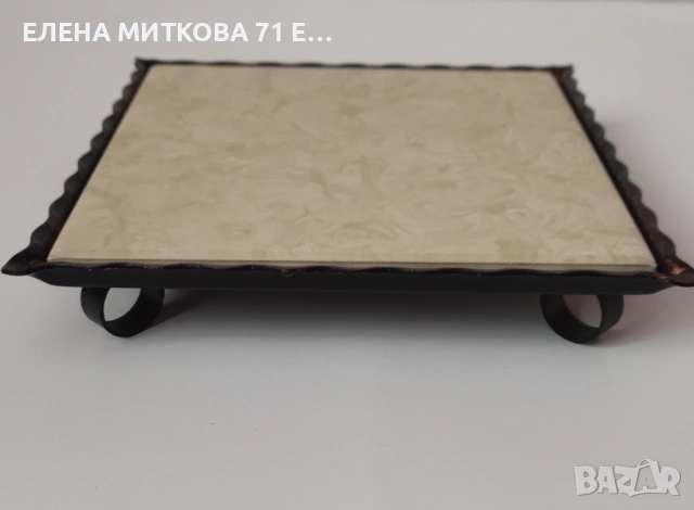 3 поставки за горещи съдове с керамични плочки, снимка 9 - Аксесоари за кухня - 53250557