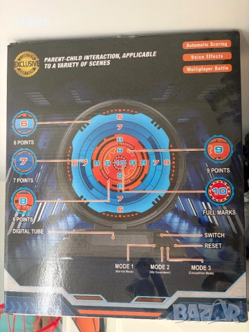 Детски говорещ дартс , снимка 2 - Игри и пъзели - 54626062
