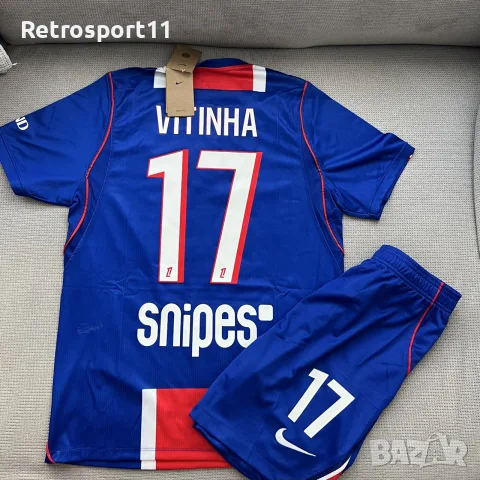 ПСЖ Vitinha #17 | Цял Футболен Екип PSG 26/27 | Размер L | 