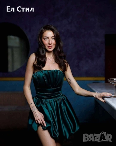 🌹Дамска рокля, Сатен.36 евро 