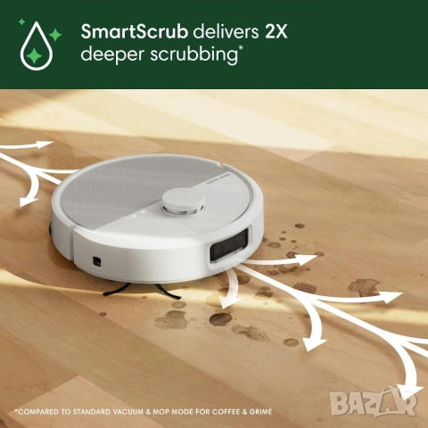 Робот прахосмукачка iRobot Roomba Plus 505 Combo с AutoWash Dock - НОВА НЕРАЗОПАКОВАНА, снимка 8 - Прахосмукачки - 54730630