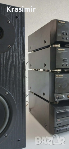 Technics Hi-Fi кула — 4 компонента + тонколони Jamo Harmony 20, снимка 4 - Ресийвъри, усилватели, смесителни пултове - 54987808