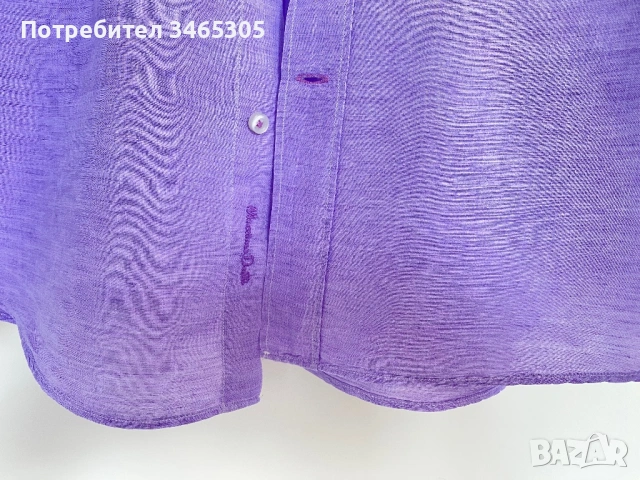 Massimo Dutti мъжка ленена риза, снимка 4 - Ризи - 54662800