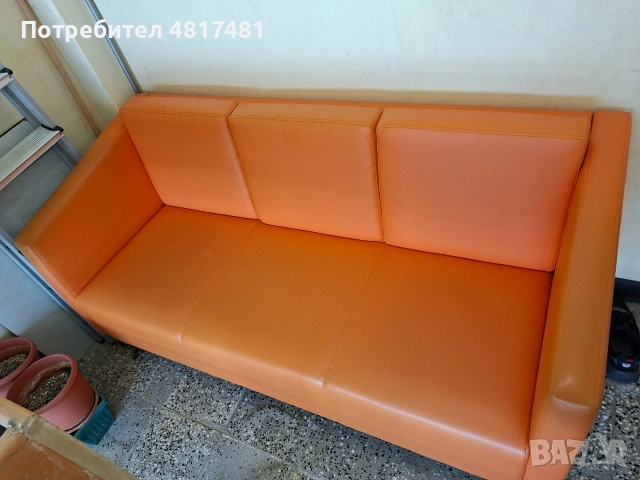 Кожен диван, снимка 2 - Дивани и мека мебел - 54419007