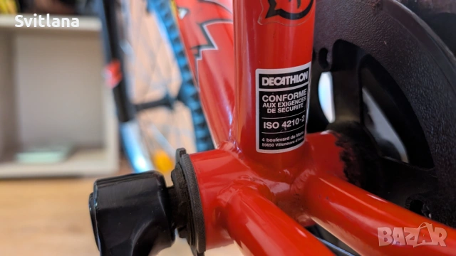 Детски велосипед B'Twin (Decathlon) Racingboy 320 (20") - Отлично състояние, снимка 16 - Велосипеди - 54008863