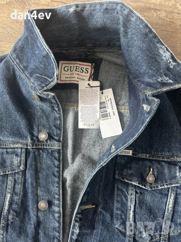 Дънково яке Guess, снимка 5 - Якета - 55600944