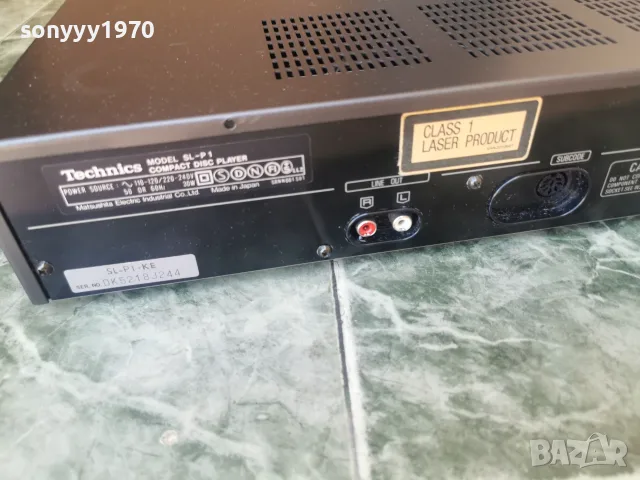 TECHNICS SL-P1 CD MADE IN JAPAN ВНОС SWISS 1608261655L4, снимка 6 - Декове - 55681423