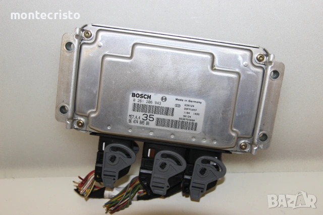 Моторен компютър Peugeot 307 / 0261206943 / 9647480580 / 0 261 206 943 / 96 474 805 80 / МЕ7.4.4