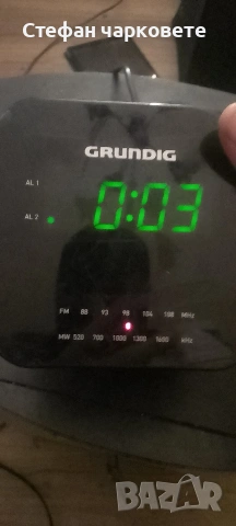 радио приемник часовник и аларма , снимка 2 - Радиокасетофони, транзистори - 54085302