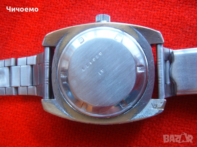 Glashutte Spezimatic Diver GDR  Мъжки ръчен часовник, снимка 5 - Антикварни и старинни предмети - 54596414