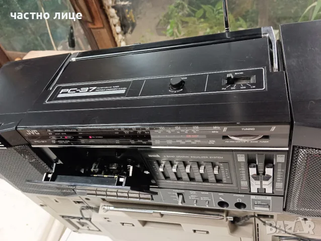 JVC PC37G японски радиокасетофон, снимка 10 - Радиокасетофони, транзистори - 55494472