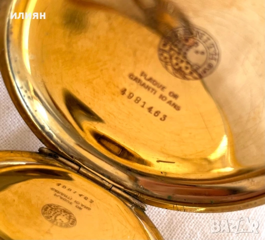 Джобен часовник. Zenith, снимка 4 - Други ценни предмети - 53759392