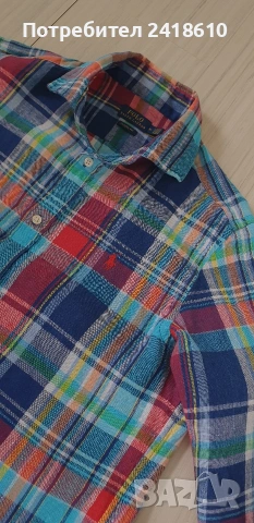 POLO Ralph Lauren Classic Fit 100% Лен / Womens Size M НОВО! ОРИГИНАЛ! Дамска Ленена Риза!, снимка 10 - Ризи - 54294344