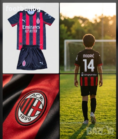 AC MILAN ❤⚽️ детско юношески футболни екипи