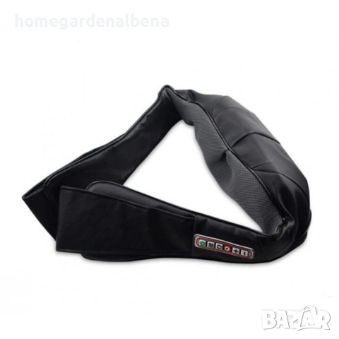 Безжичен 4D шиацу масажор с инфрачервено затопляне, 12 масажни точки, за врат и гръб, снимка 8 - Масажори - 54142598