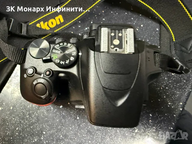 фотоапарат Nikon D3500 + обектив Nikon 18-140mm VR/+зарядно/+ калъф, снимка 9 - Фотоапарати - 55383384