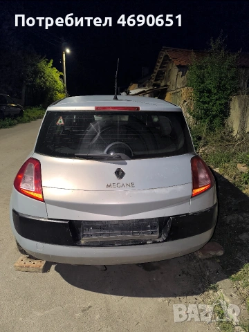 Рено Меган мк2 1.6 16v на части , снимка 4 - Автомобили и джипове - 54460096