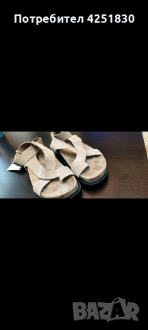 Нови дамски сандали Pull&Bear №38 – 30 €, снимка 6 - Сандали - 54948024