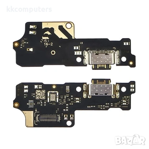 Конектор зареждане за XIAOMI Redmi 10C на платка с микрофон и компоненти
